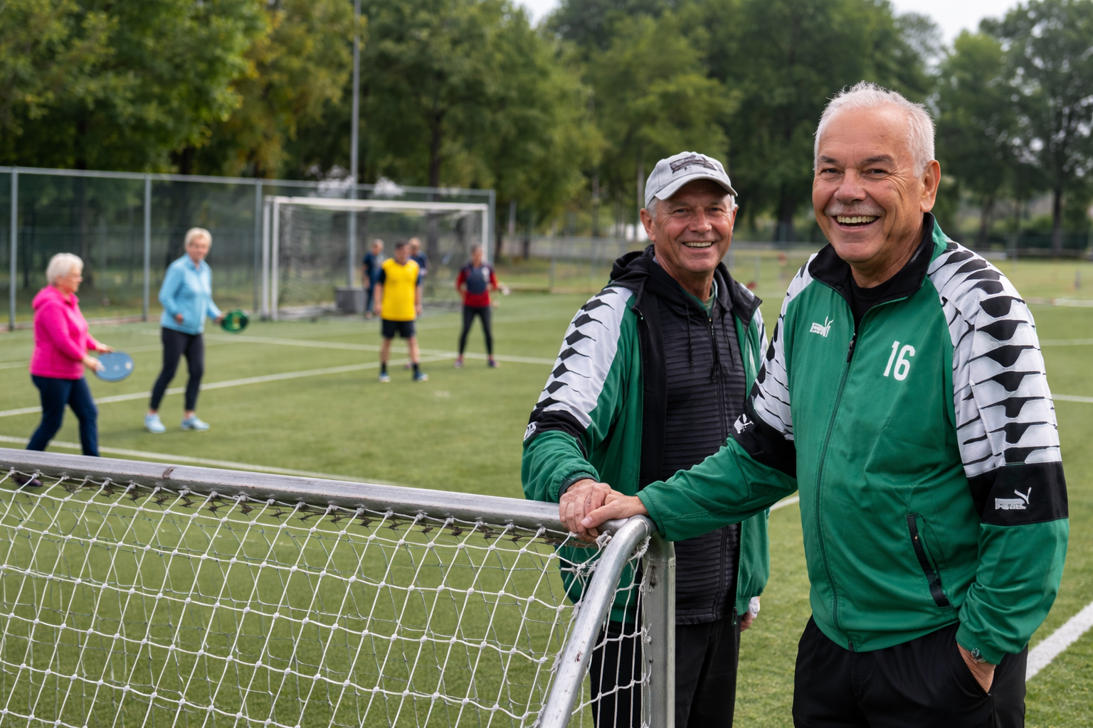 Oldstars padel en voetbal in Lopik