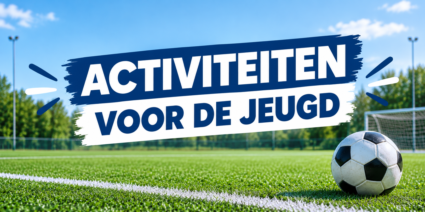 Drie leuke activiteiten voor onze jeugd. Meld je snel aan!