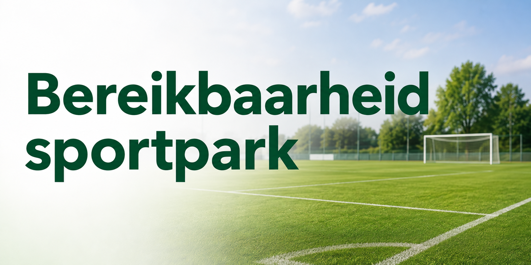 Groot onderhoud N210: bereikbaarheid sportpark