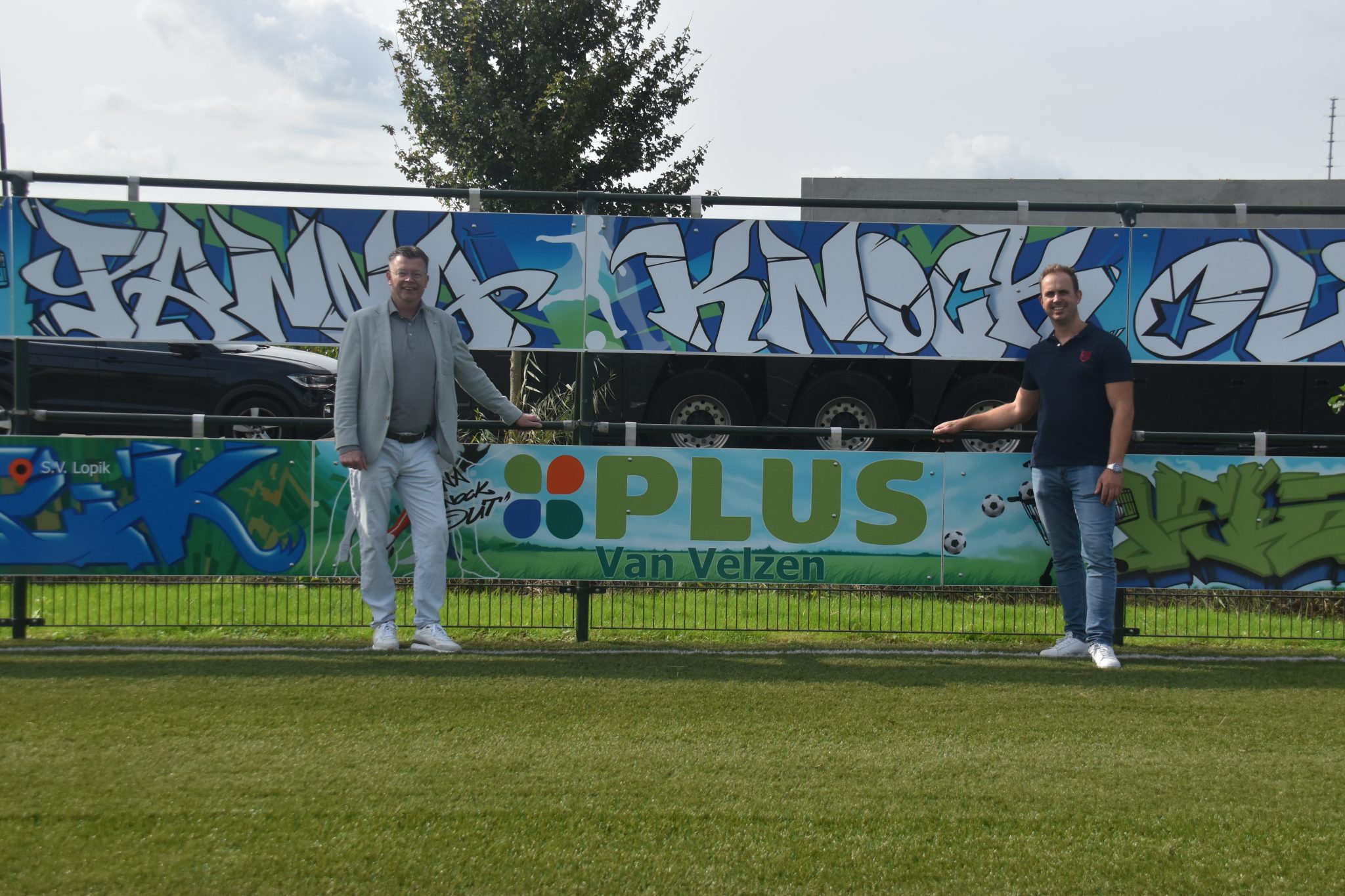 Harold van Velzen opent pannaveld