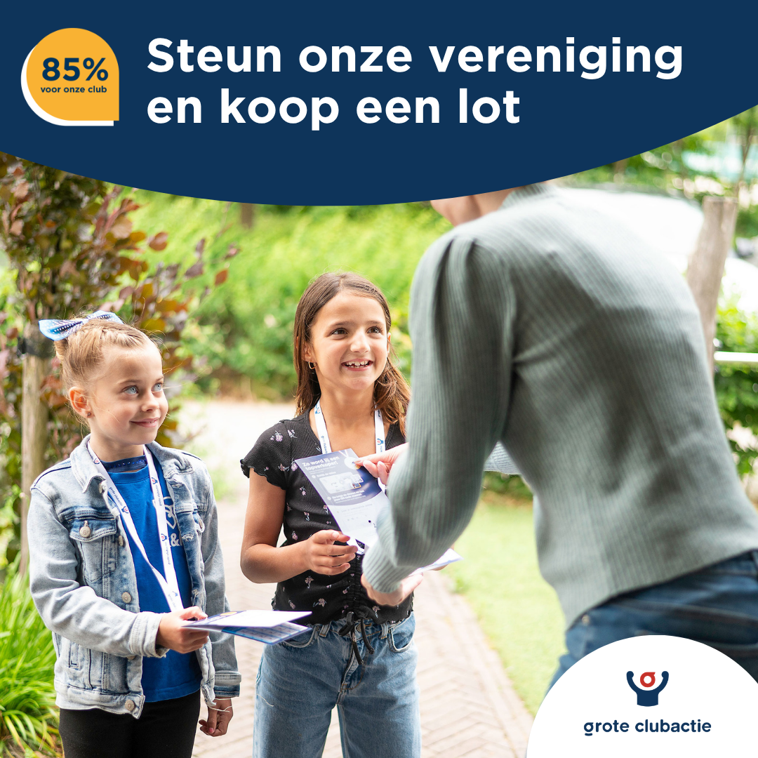 S.V. Lopik doet mee aan de Grote Clubactie!