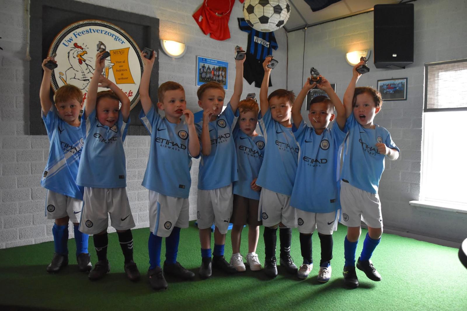 Drukbezochte finale mini Champions League